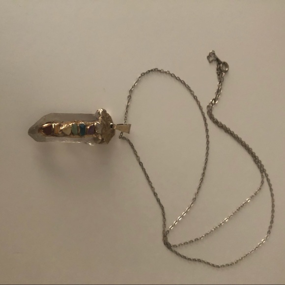 💖SOLD💖REAL quartz necklace - Picture 2 of 7